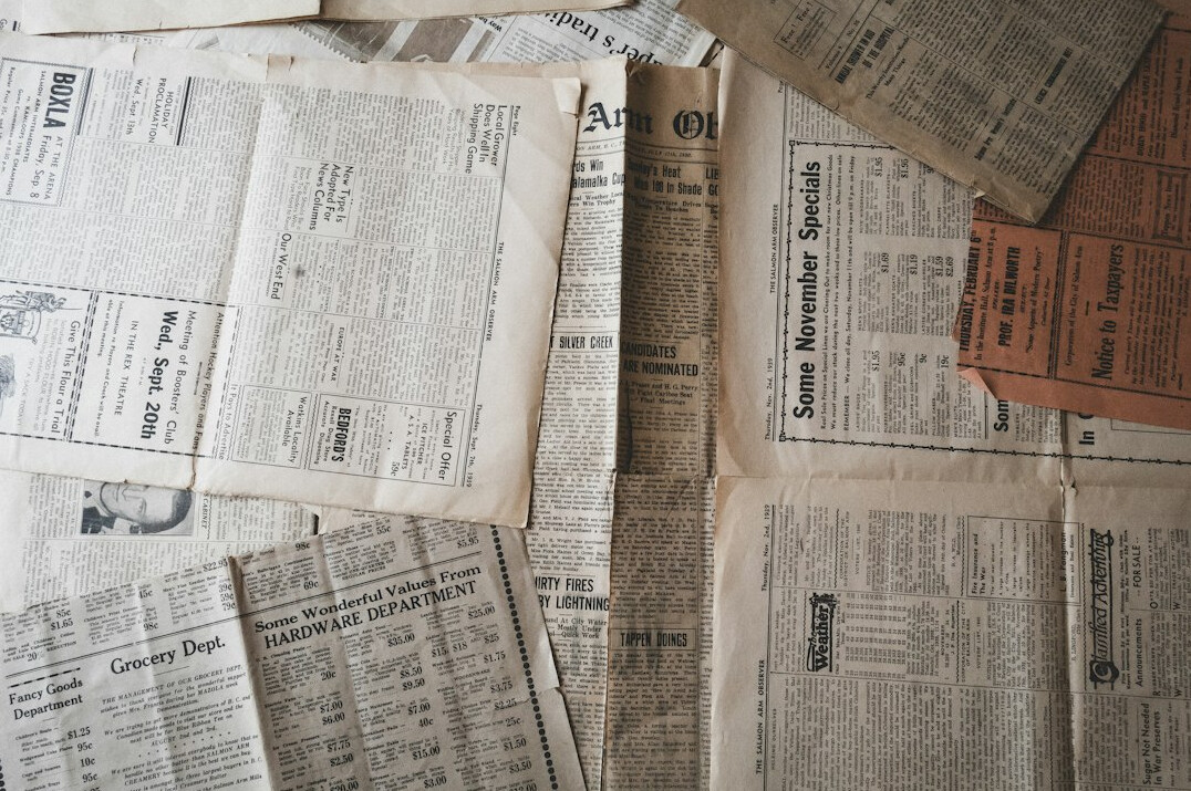 old documents in archive